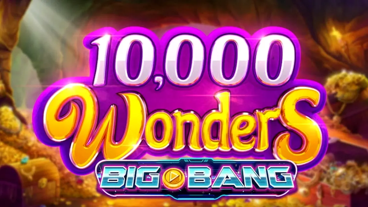 Interface do jogo de slot 10,000 Wonders Big Bang